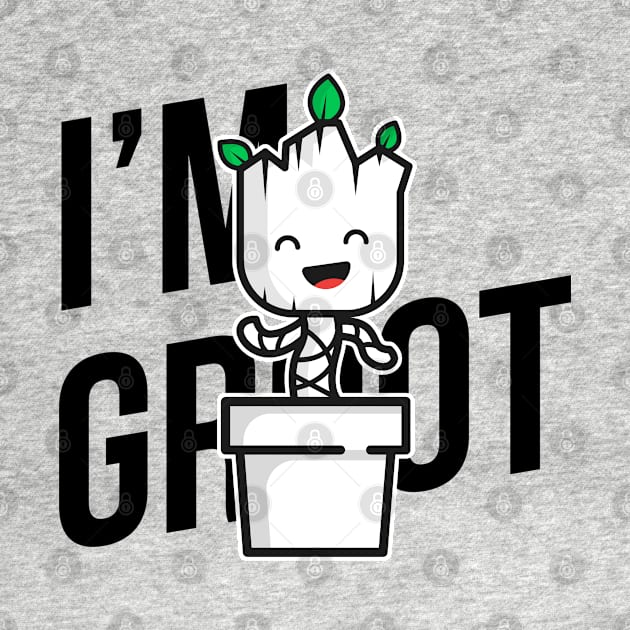 I'm Baby Groot by Artevak